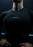 Venom Compression Long Sleeve | Midnight Black