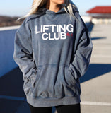 Lifting Club Hoodie | Washed Navy