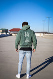 Lifting Club Hoodie | Washed Green