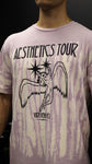 Aesthetics Tour Tee | Purple Tie Dye