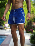 Retro Lifting Club Short | Blue