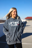 Lifting Club Hoodie | Washed Navy