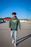 Lifting Club Hoodie | Washed Green